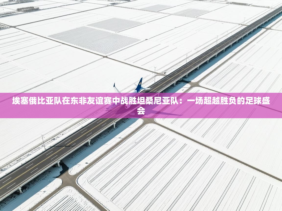 埃塞俄比亚队在东非友谊赛中战胜坦桑尼亚队:一场超越胜负的足球盛会 第2张